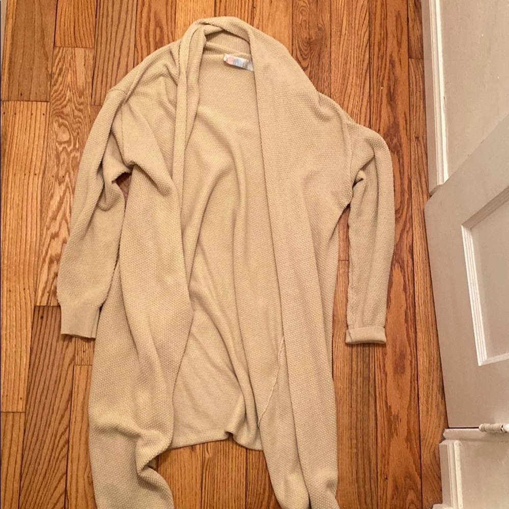 Free people long cardigan